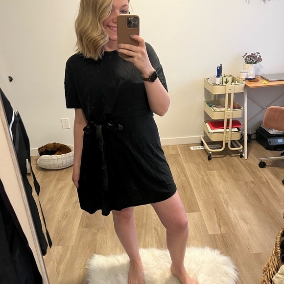 Anthropologie Dolan Collection T-Shirt Tie Dress - Picture 2 of 12